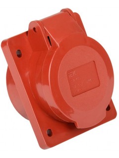 Розетка встраиваемая 16А 3P+E+N 380В IP44 ССИ-415 IEK PSR42-016-5