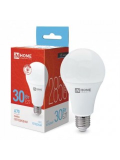 Лампа светодиодная LED-A70-VC 30Вт грушевидная 6500К холод. бел. E27 2850лм 230В IN HOME 4690612024165
